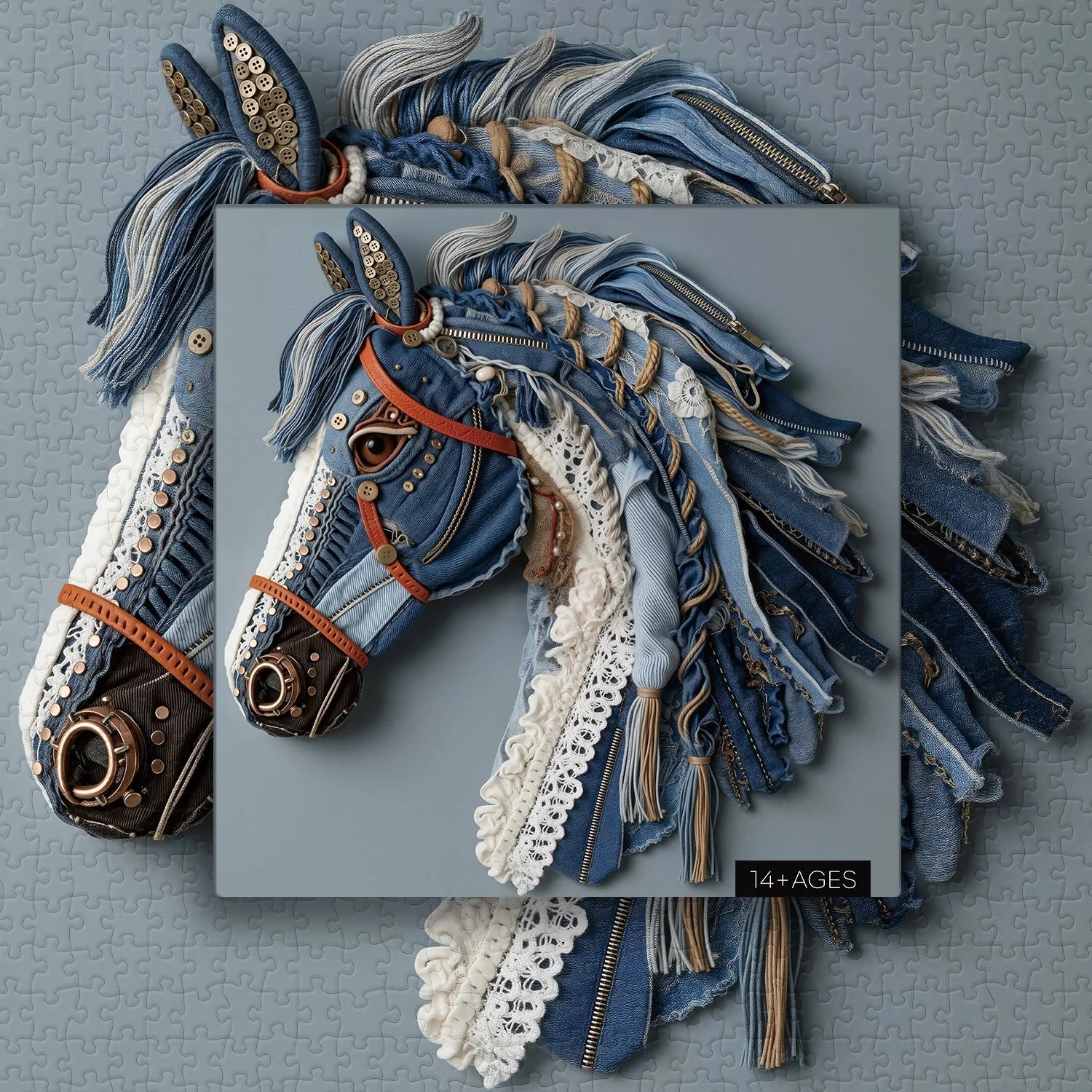 Rompecabezas de caballo vaquero de 1000 piezas