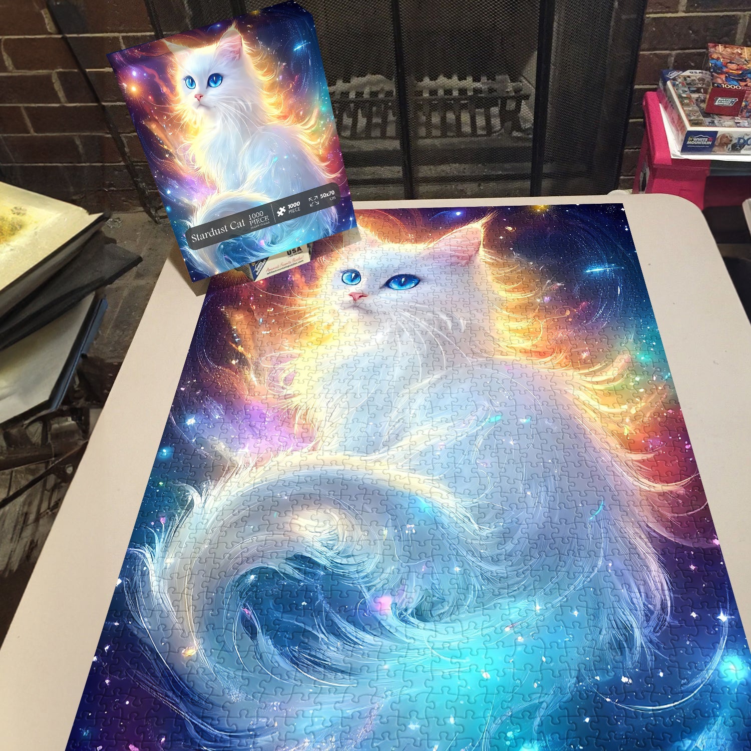 Stardust Cat Jigsaw Puzzle 1000 Pieces