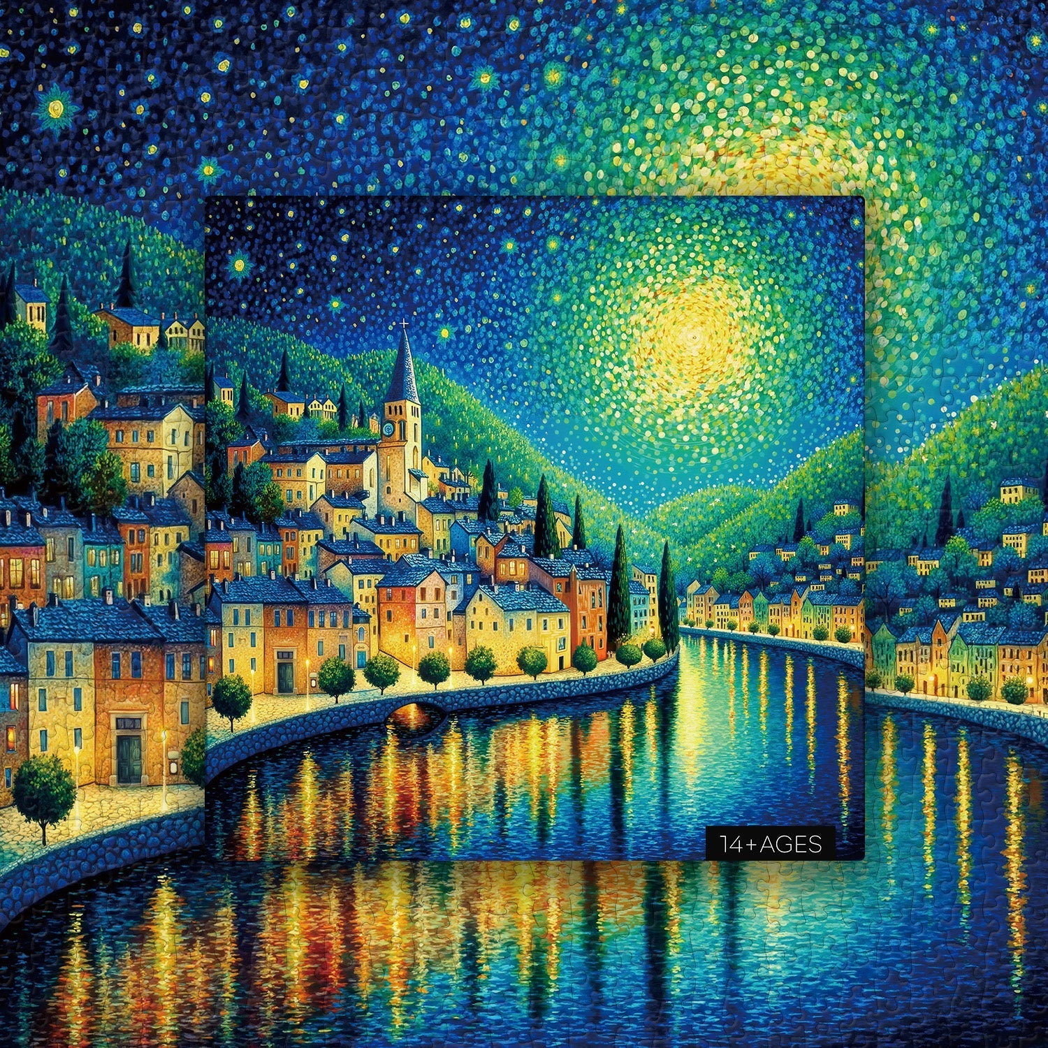 Starry Village Puzzle 1000 pièces 1000 pièces