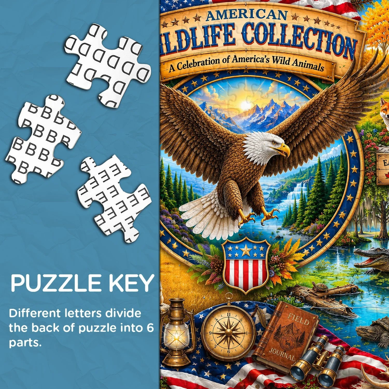 Wilderness Collection Puzzle 1000 Teile