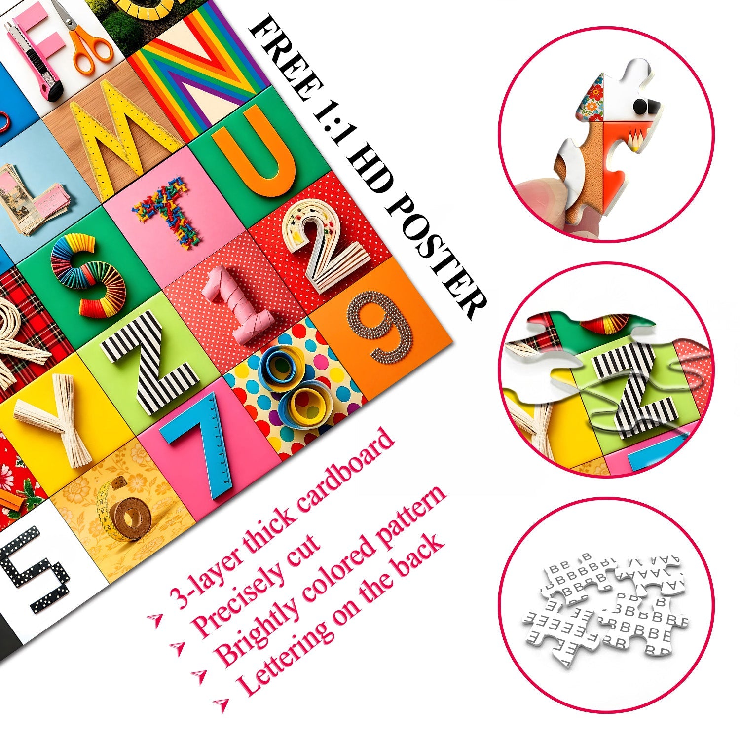 Playful Characters Jigsaw Puzzle 1000 Pieces