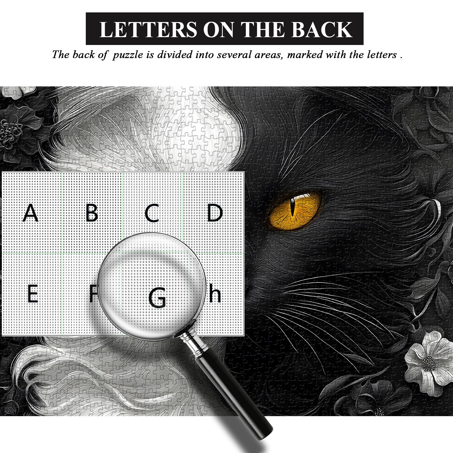 Yin Yang Katze Puzzle 1000 Teile