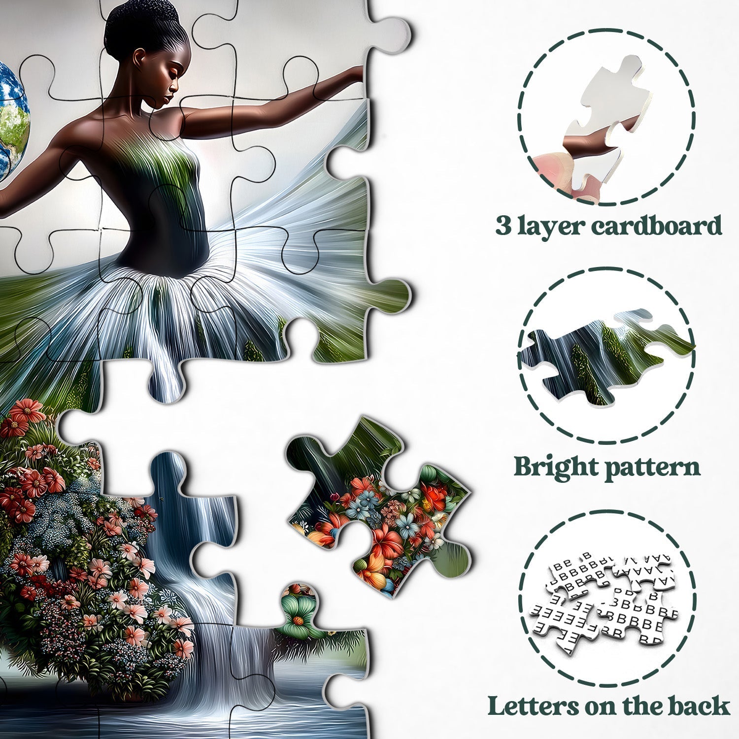 Earth Dance Jigsaw Puzzle 1000 Pieces