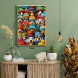 Cute Dog Fashion Hat Jigsaw Puzzle 1000 Pieces