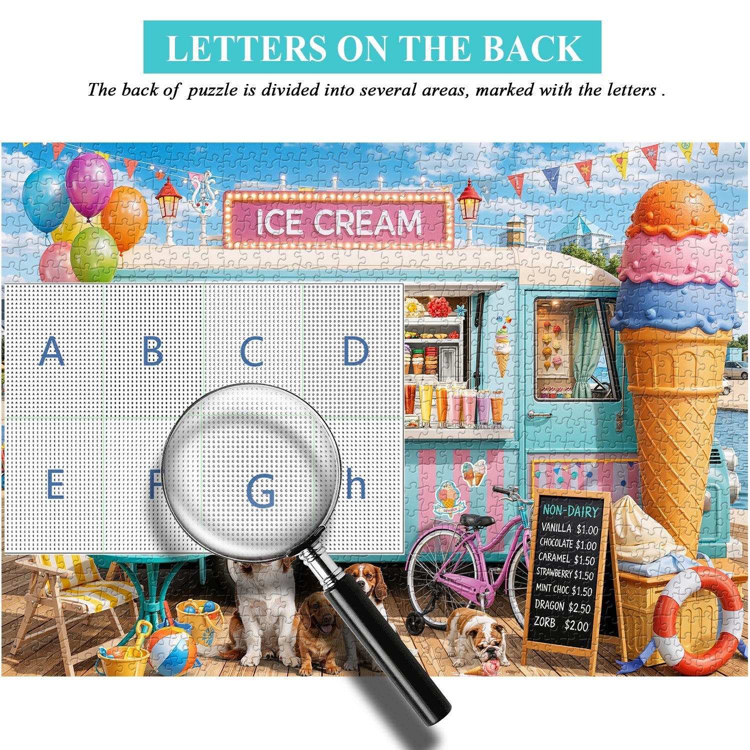 Puzzle Summer Scoops de 1000 piezas