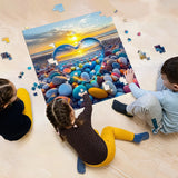 Coastal Heart Jigsaw Puzzle 1000 Pieces