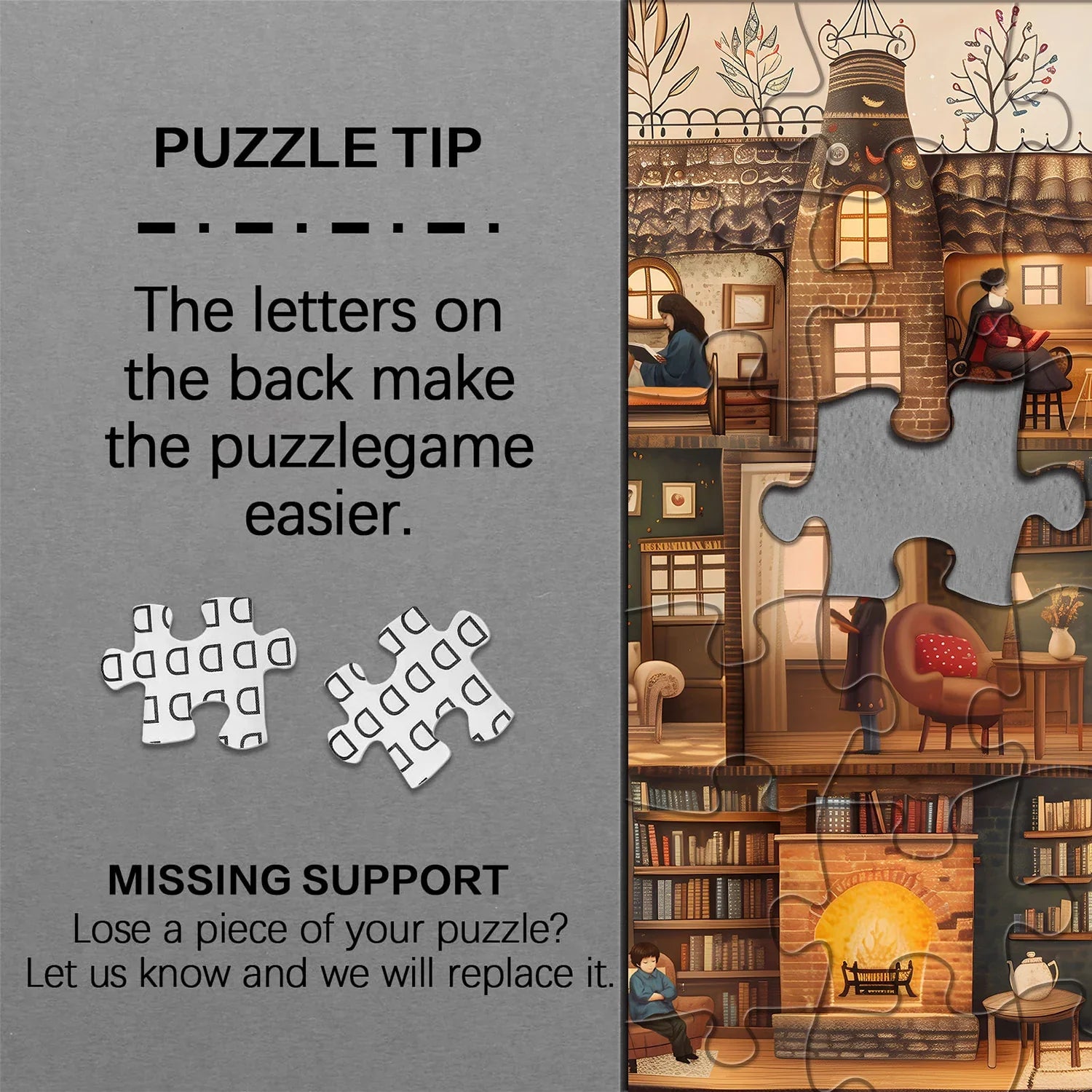 Teapot Library Jigsaw Puzzle 1000 Pieces