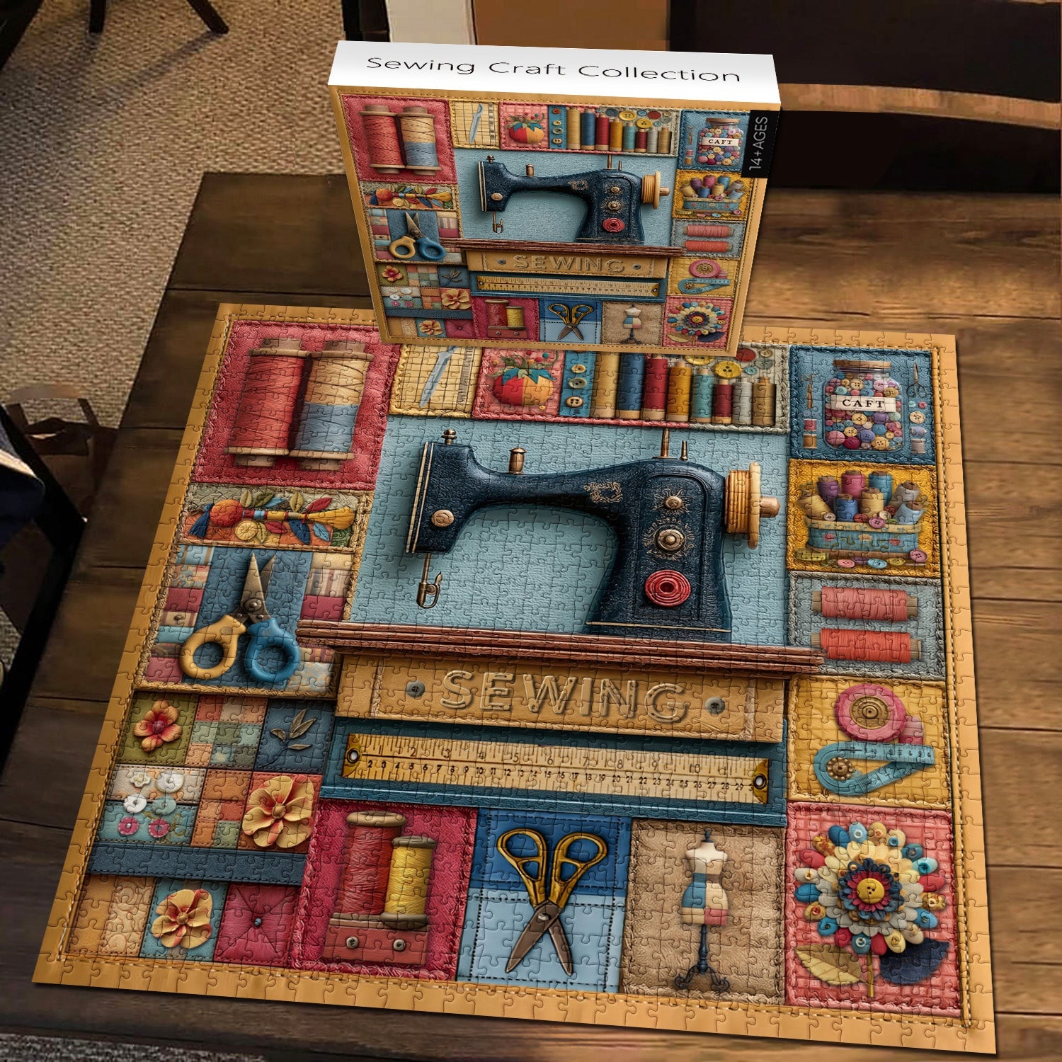 Sewing Craft Collection Jigsaw Puzzle 1000 Pieces