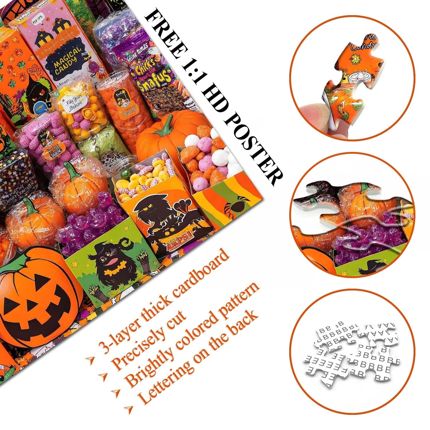 Candy Carnival Jigsaw Puzzle 1000 Pieces