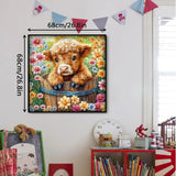 Garden Calf Jigsaw Puzzle 1000 Pieces