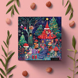 Enchanted Christmas Forest Friends Jigsaw Puzzle 1000 Pieces