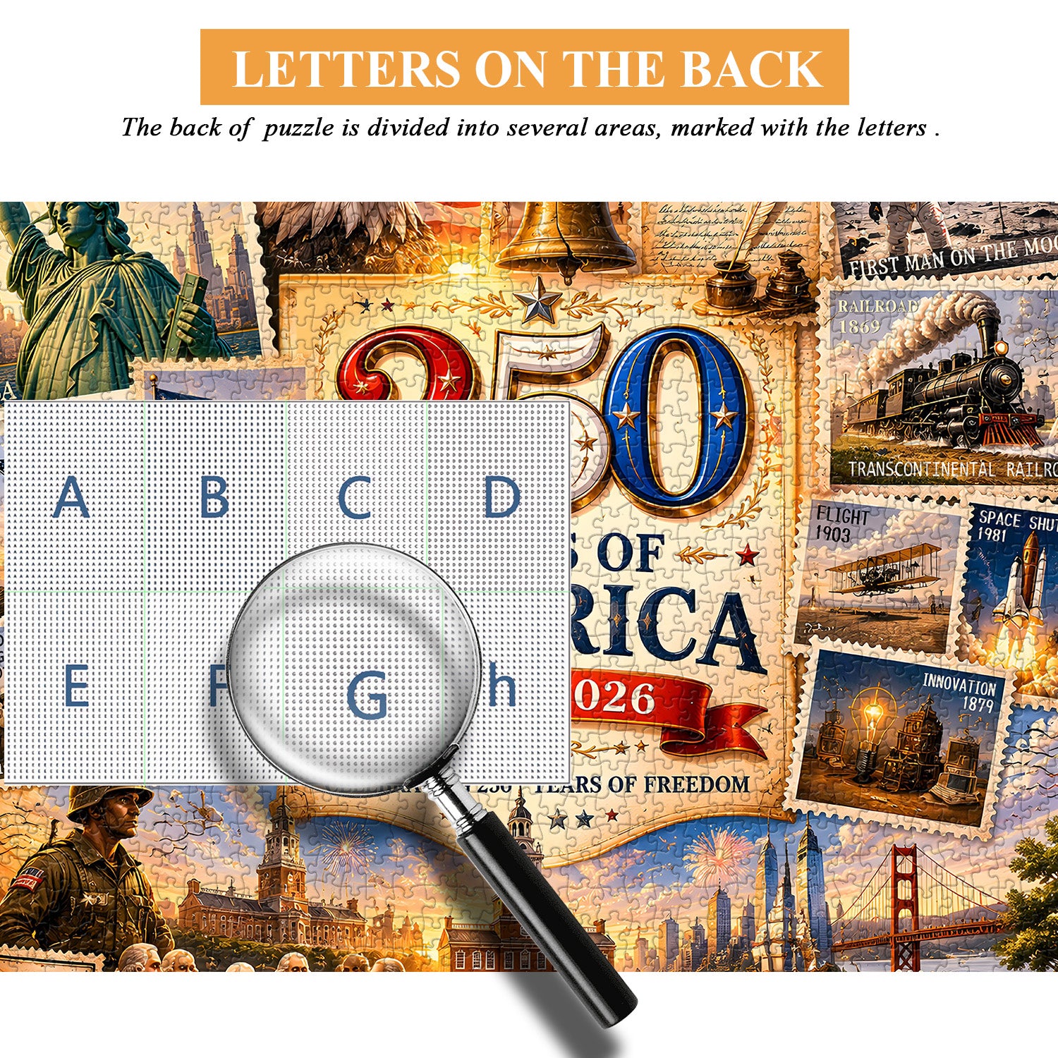 The American Journey Jigsaw Puzzle 1000 Pieces