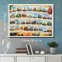 Puzzle „Sehenswürdigkeiten der Welt“ 1000 Teile