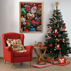 Weihnachtsgedächtnis -Puzzles 1000 Stücke