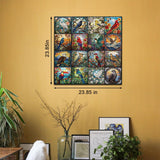 Stained Glass Birds Jigsaw Puzzles 1000 Pieces