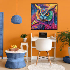 Bunte Eulen Puzzle 1000 Stücke