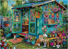 Puzzle giardino floreale puzzle 1000 pezzi
