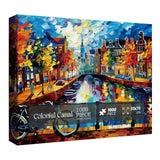 Colorful Canal Jigsaw Puzzle 1000 Pieces