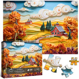 Colorful Country Jigsaw Puzzles 1000 Pieces