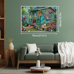 Puzzle giardino floreale puzzle 1000 pezzi