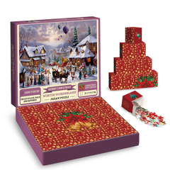Winter Wonderland Advent Calendar Puzzle 1000 pièces 1000 pièces