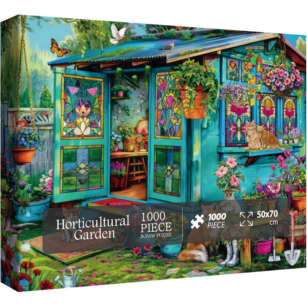 Puzzle giardino floreale puzzle 1000 pezzi