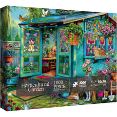 Puzzle giardino floreale puzzle 1000 pezzi