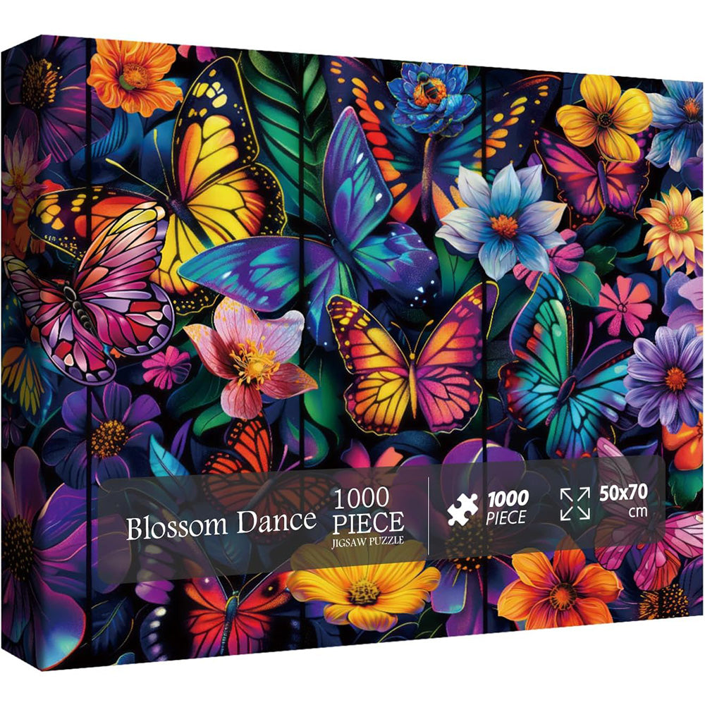 Puzzle farfalla fiore puzzle 1000 pezzi