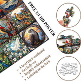 Stained Glass Birds Jigsaw Puzzles 1000 Pieces