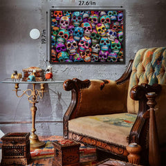 Colorful Skulls Jigsaw Puzzles 1000 Pieces