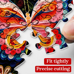 Blumenschmetterling Jigsaw Rätsel 1000 Stücke