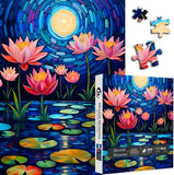 Waterlily Flower Jigsaw Puzzle 1000 Piece