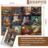 Vintage Cat Jigsaw Puzzles 1000 Pieces