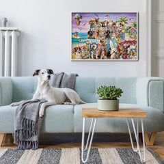 Puzzle cucciolo di vacanza puzzle 1000 pezzi