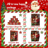 Christmas Santa Sewing Advent Calendar Jigsaw Puzzle 1000 Pieces