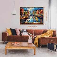 Buntes Kanal -Puzzle 1000 Stücke