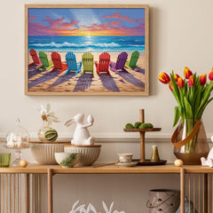 Beach Sunset puzzle puzzle 1000 pezzi