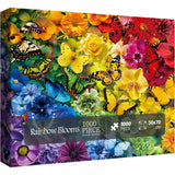 Rainbow Flower Butterfly Jigsaw Puzzles 1000 Pieces