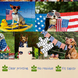 Patriotic Dog Jigsaw Puzzles 1000 Pieces