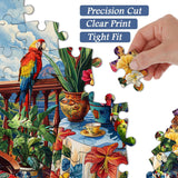 Parrot Garden Jigsaw Puzzles 1000 Pieces