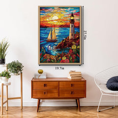 Puzzle in vetro colorato puzzle 1000 pezzi