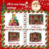 Christmas Delight Advent Calendar Jigsaw Puzzle 1000 Pieces