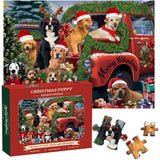 Christmas Dog Jigsaw Puzzle 1000 Pieces