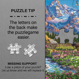 Snow Mountain Blossom Jigsaw Puzzles 1000 Pieces