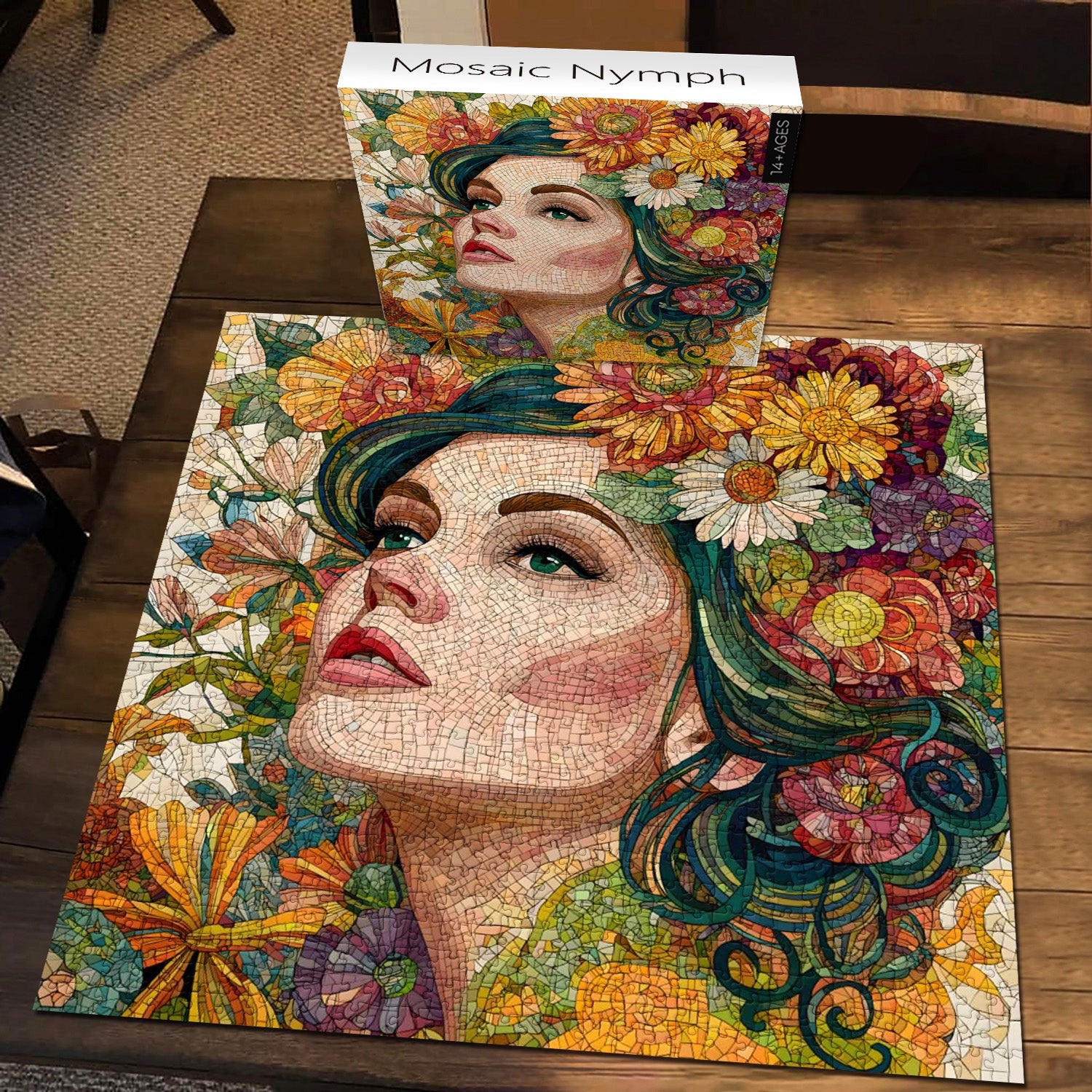 Mosaik Nymphe Puzzle 1000 Teile