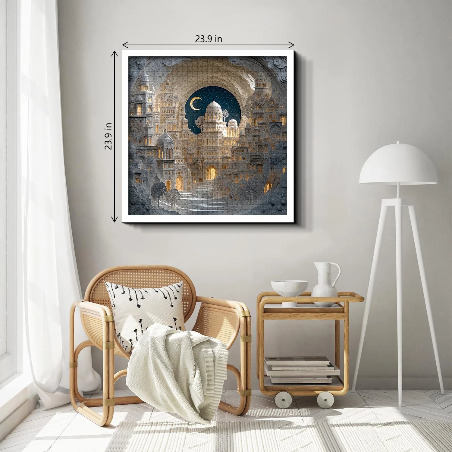 Paper di paper cittadini art puzzle 1000 pezzi