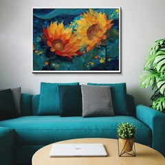 Goldene Sonnenblumen Puzzle 1000 Teile