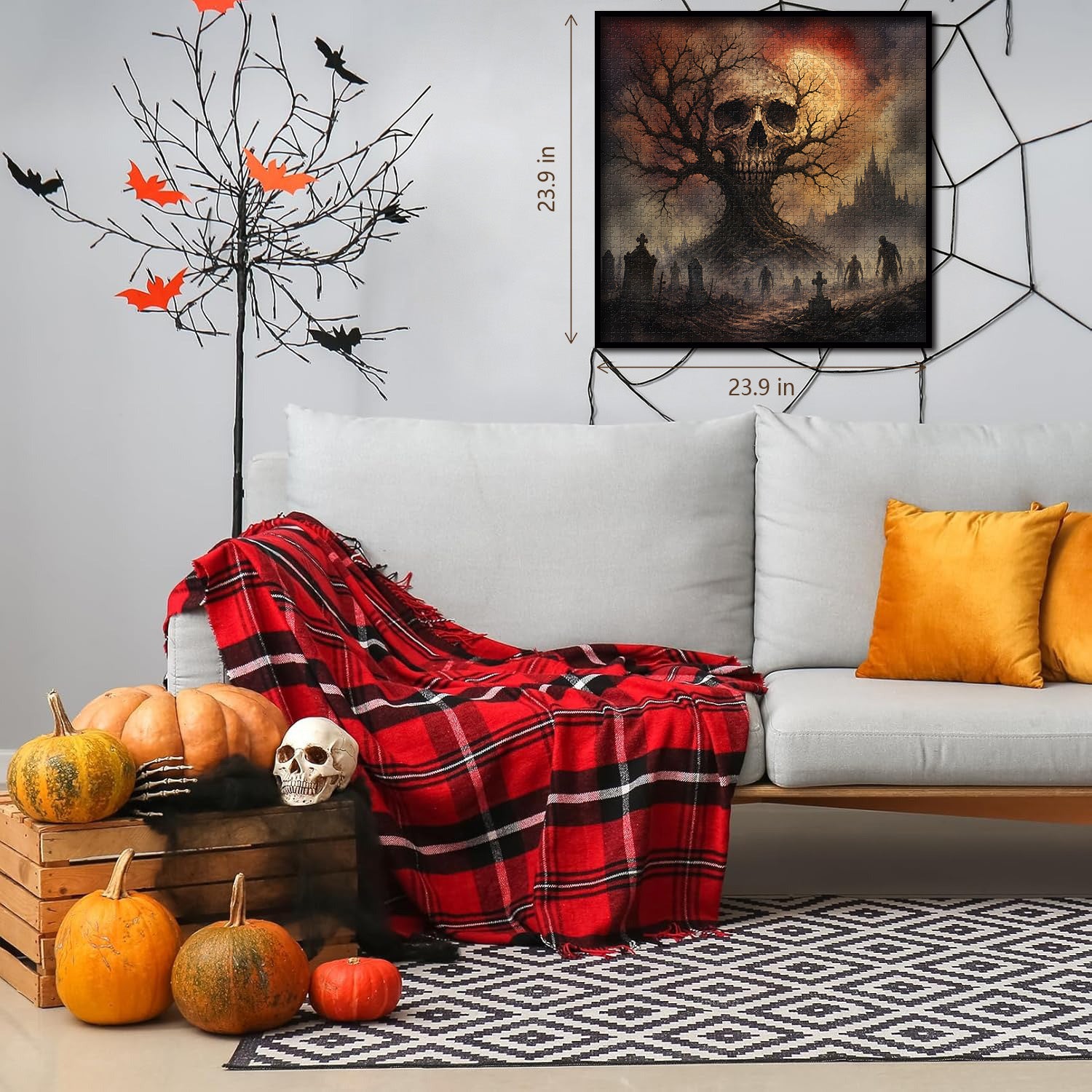 Puzzle Teschio Albero delle Anime 1000 pezzi