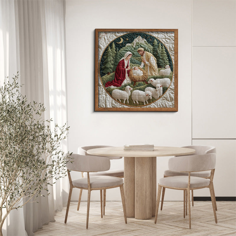 Naissance paisible puzzles 1000 pièces