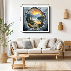 LakeCrack View Jigsaw Puzzle 1000 Pieces